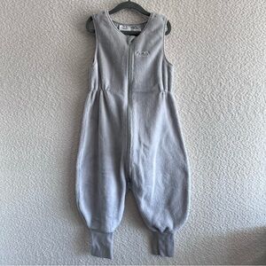 Halo Sleepsack Toddler Luxe Fleece‎ Walker Sleep Sack Gray Size 3T